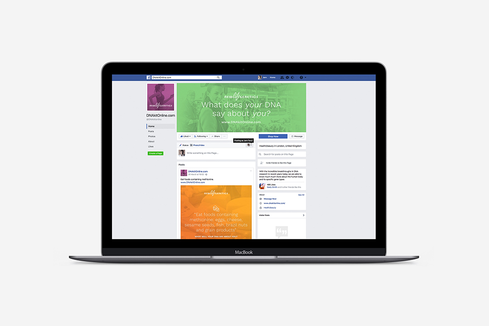 Facebook banner design, and Facebook post design